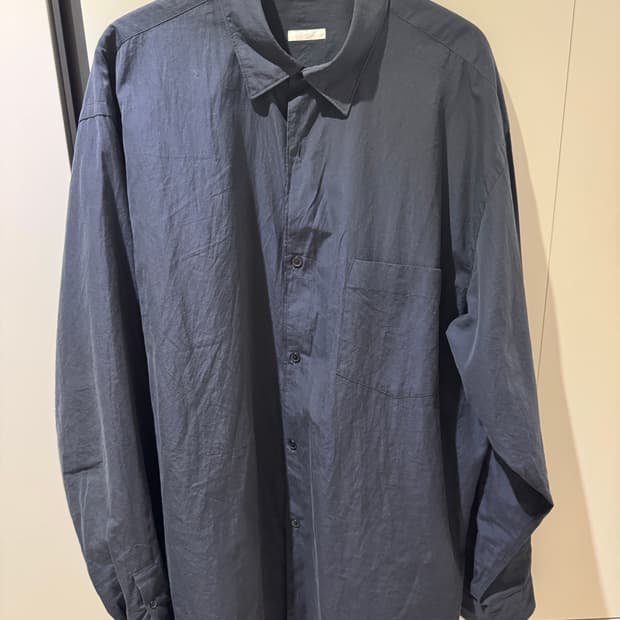 코모리 24ss 네이비 셔츠 4사이즈