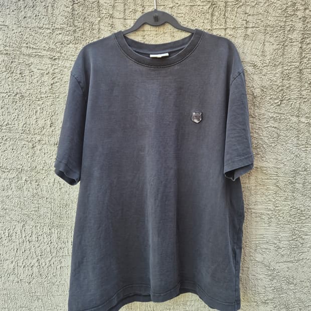 #매종키츠네 볼드 폭스헤드 패치 오버핏 #반팔티셔츠