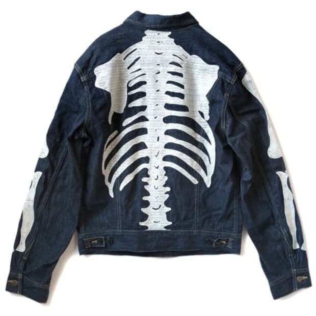 캐피탈 데님자켓