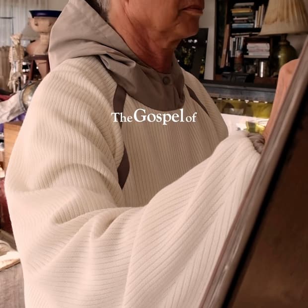 Thegospelof 니트 후드티