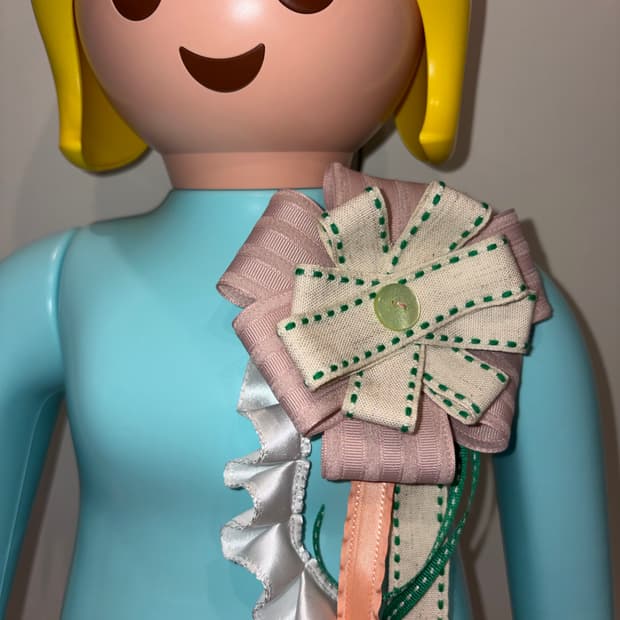 핸드메이드 로제트 뱃지/ 브로치/ 키링 아이템