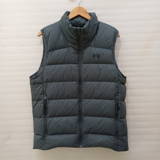 언더아머 남성 XL 105 빵빵 경량 오리털 다운 패딩 조끼 사랑봉봉