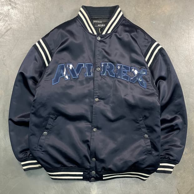 아비렉스 스펠아웃 나일론 바시티 자켓