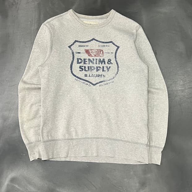  데님앤서플라이 프린팅 맨투맨 y15784