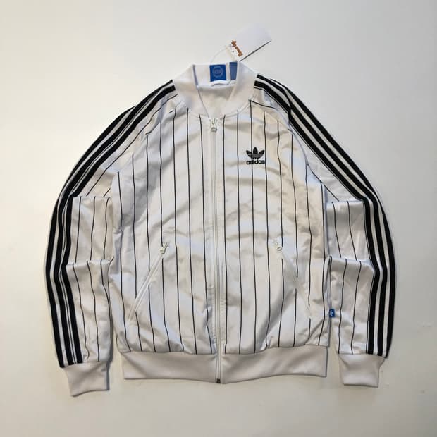 아디다스 파이어버드 화이트 져지 