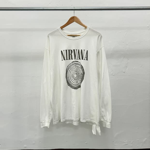 Insonnia X NIRVANA 빅 프린팅 롱슬리브 
