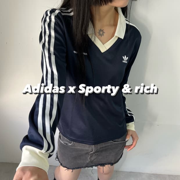 아디다스 스포티앤리치 롱 슬리브