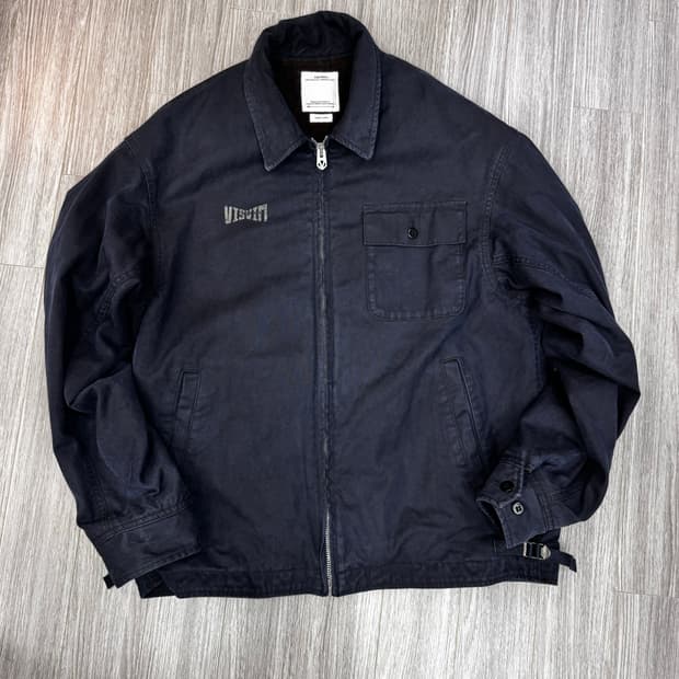 3)visvim 24ss 로드니 네이비