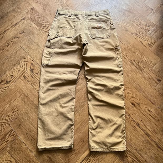 [32]칼하트 USA 베이지 싱글니 카펜터 워크 팬츠