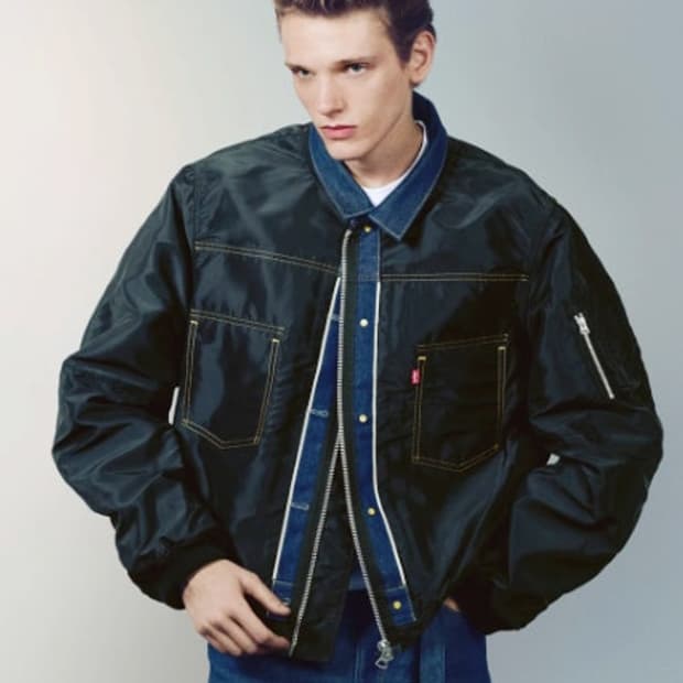 사카이 리바이스 인디고 블루종 1사이즈 (변우석착용)