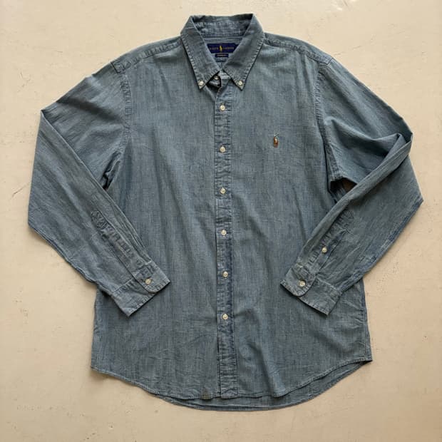 Polo Ralph Lauren Chambray Blue shirt 