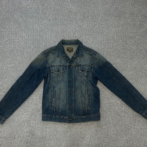 Wrangler Washed Denim Jacket.