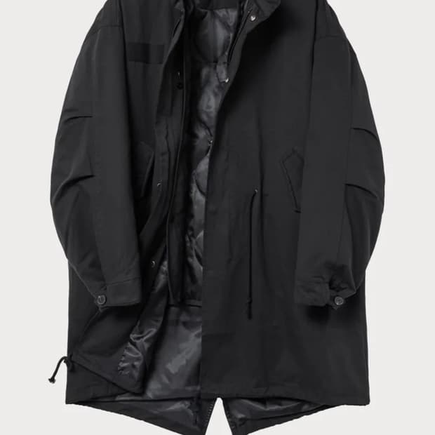 브이투 피쉬테일 파카