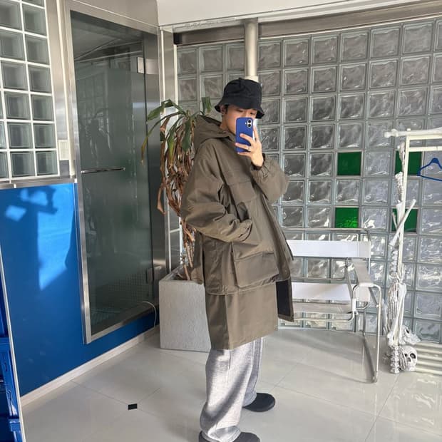 PADDED SHELL PARKA 패딩 쉘 파카