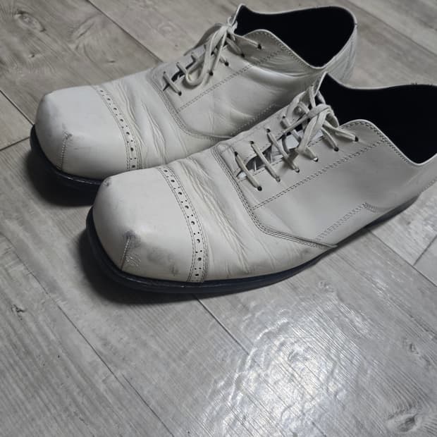 꼼데가르송 옴므플러스 12SS 스퀘어토 더비 27사이즈