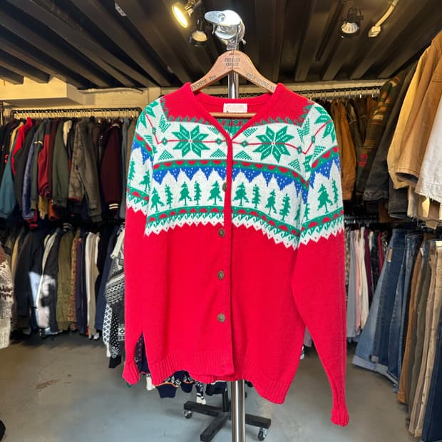 70-80s 펜들턴  Virgin Wool 가디건 made in usa