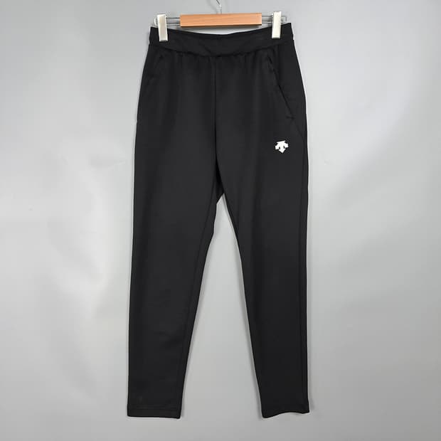 남성용 데상트 DESCENTE 블랙 트레이닝 팬츠 M(85)