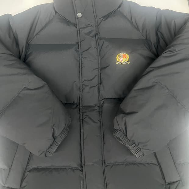 커버낫 블랙 패딩 점퍼 M사이즈