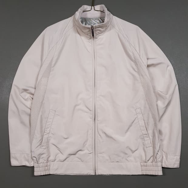 XL (105) 지방시 고급 블루종 집업 스윙 자켓 아이보리