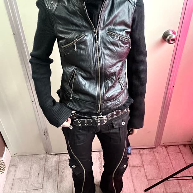 Harley-davidson real learher jaket