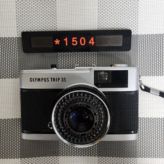 올림푸스 트랩 35 필름카메라