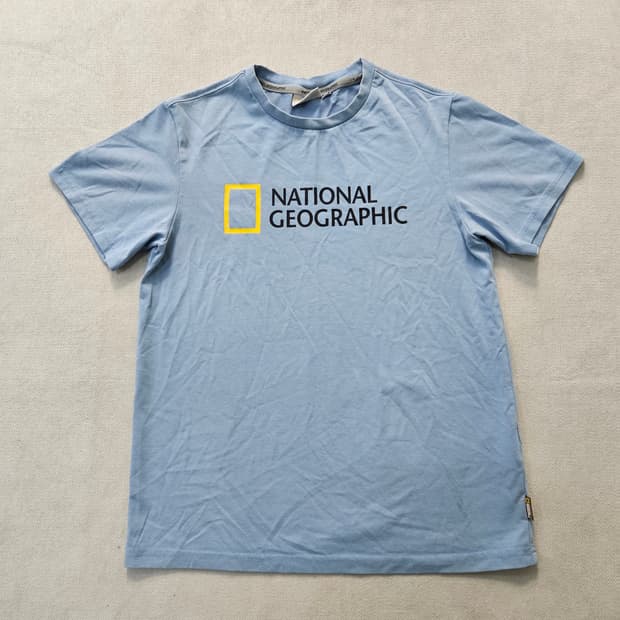 150 네셔널지오그래픽 키즈빅로고 반팔티 0317Y