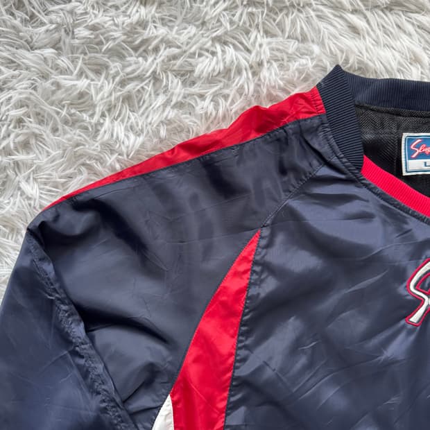 SEUGGER 일본빈티지 나일론 야구 바라막이 긴팔 빈티지긴팔 l 100