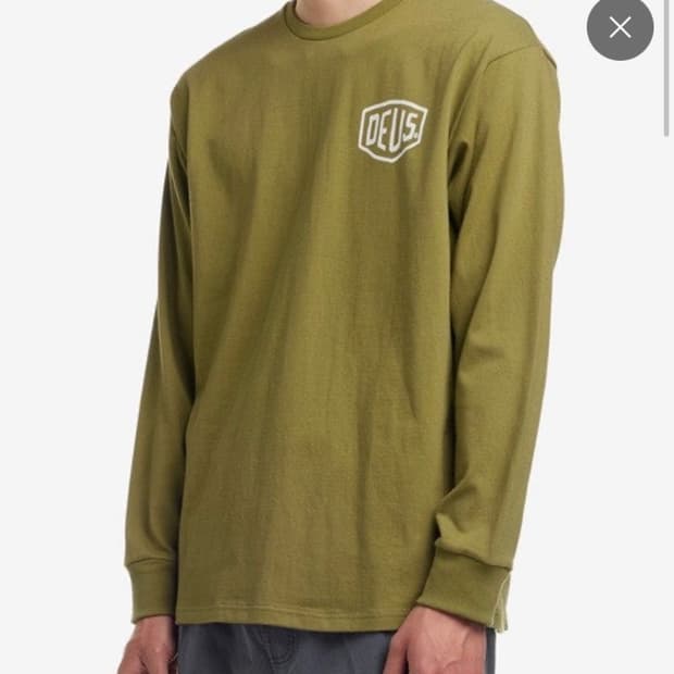 데우스 삼청 롱슬리브 로버 그린 