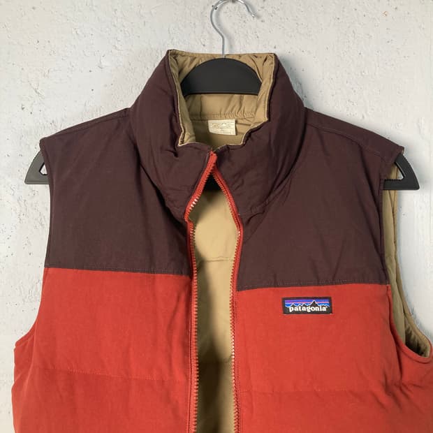 파타고니아 리버서블 다운 베스트 (XS)