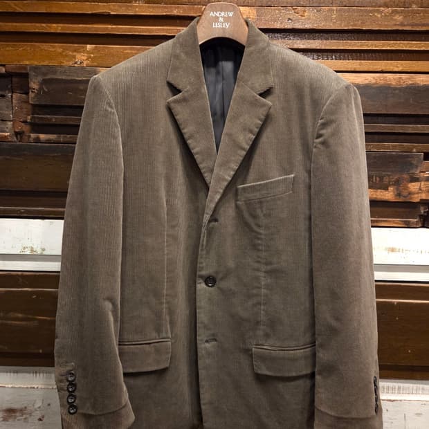 질샌더 코듀로이자켓 