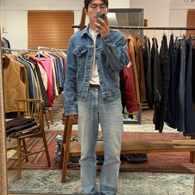 7-80s USA Levi's 71506-0217 Trucker