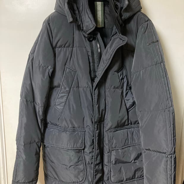 코오롱 시리즈 히스토릭 구스다운 하프 패딩 105