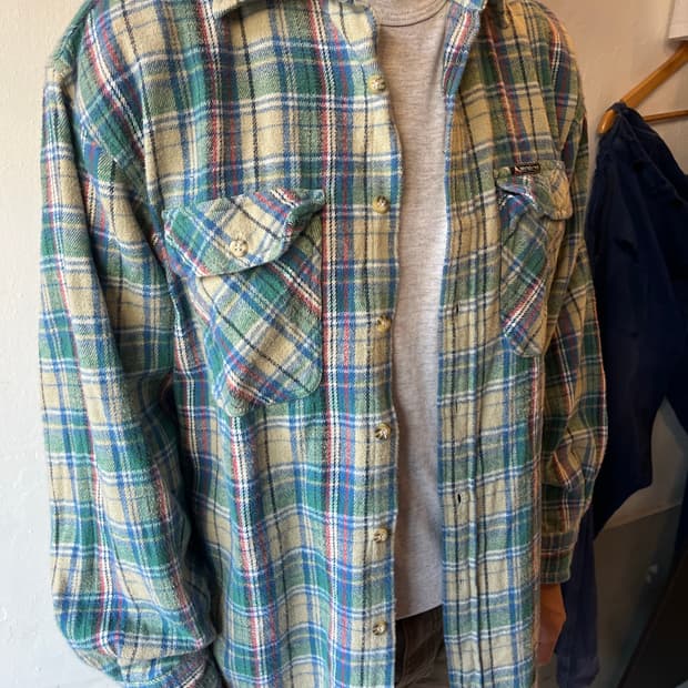 Wrangler TRAIL 90s Flannel Shirt L