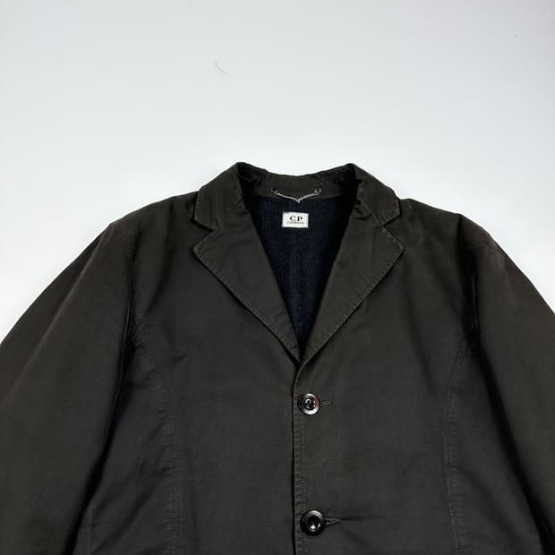 CP컴퍼니 레트로 다크브라운 블레이저 자켓 (L)
