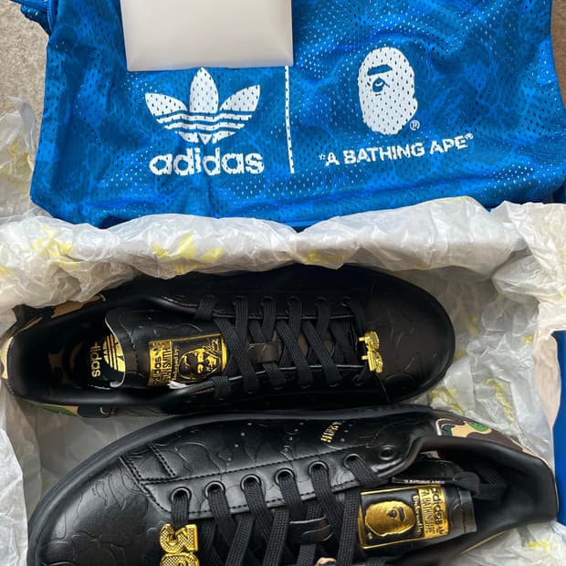 Bape x adidas 30주년 콜라보, 새상품