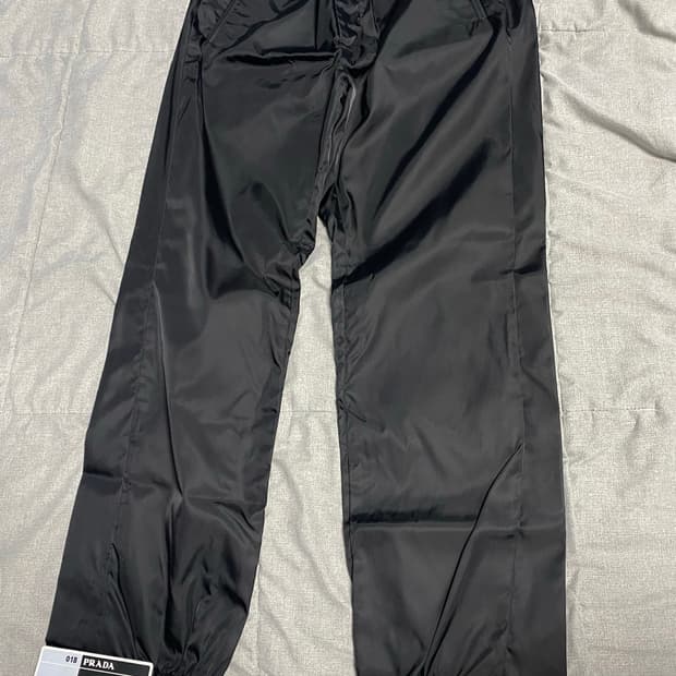 프라다 개버딘 팬츠 52