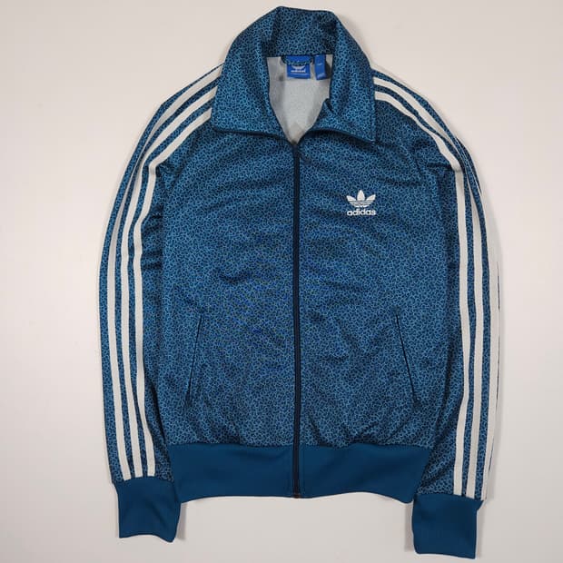 아디다스 파이어버드 빅로고 패턴 트랙탑 