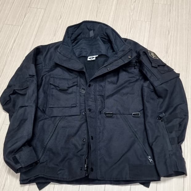 카타니카 블랙 택티컬 자켓 남성 점퍼(xl)