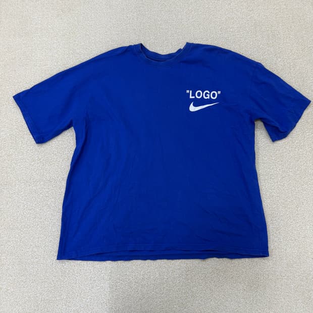 실측확인 나이키 로고 반팔티 0209T