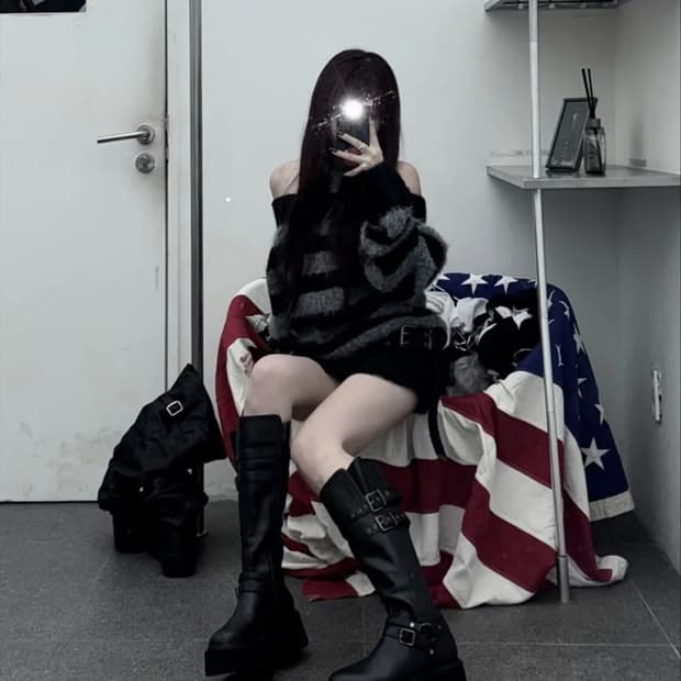스키즘인듀싱 x 이크닉 부츠