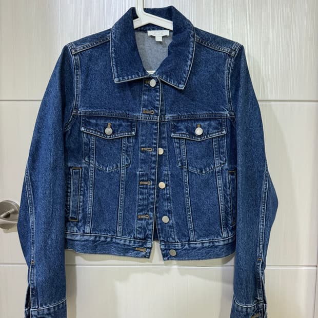 COS 코스 데님자켓 여성 데님 자켓 청자켓 새제품