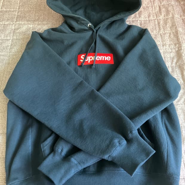 S) 슈프림 24fw 박스로고 후드티