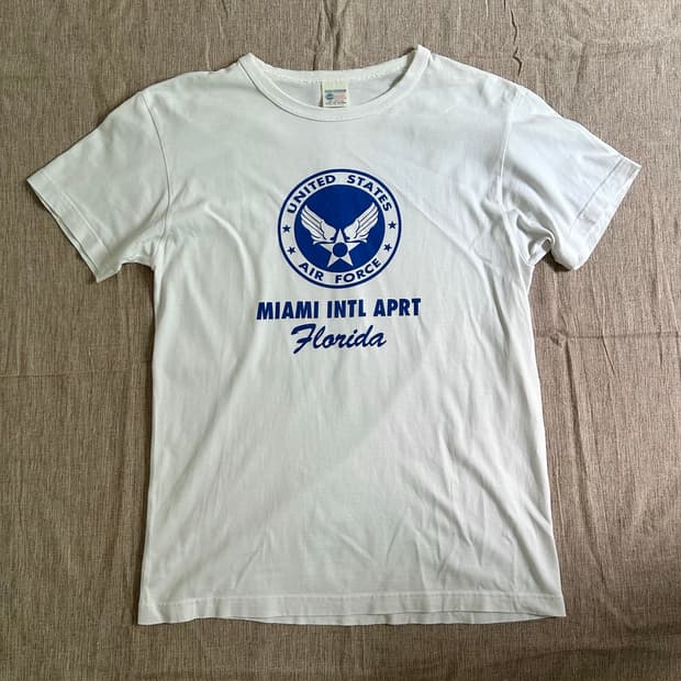 버즈릭슨 usaf 티셔츠 Made in USA