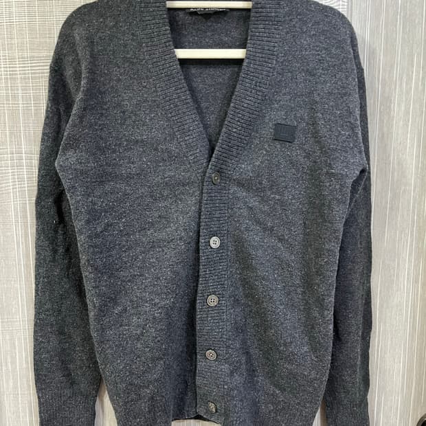 아크네스튜디오 그레이 가디건