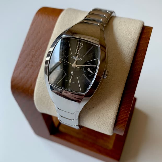 세이코 Seiko LK 쉘 실버 블랙 버전