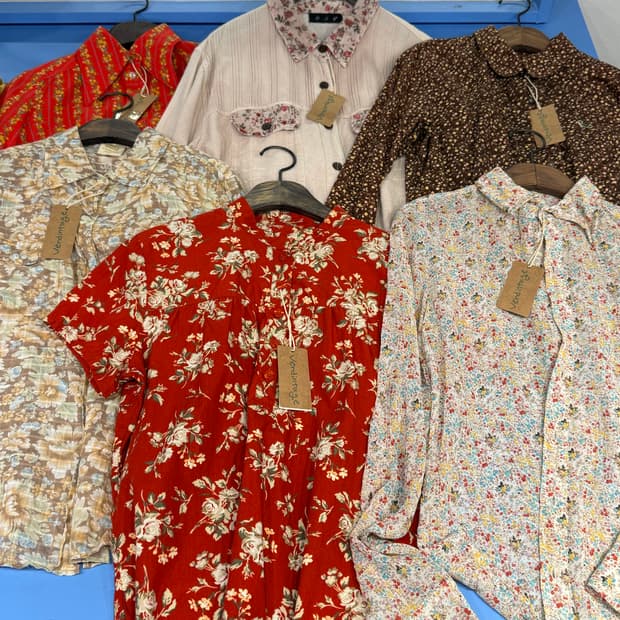 플라워 일본빈티지 장당4천원