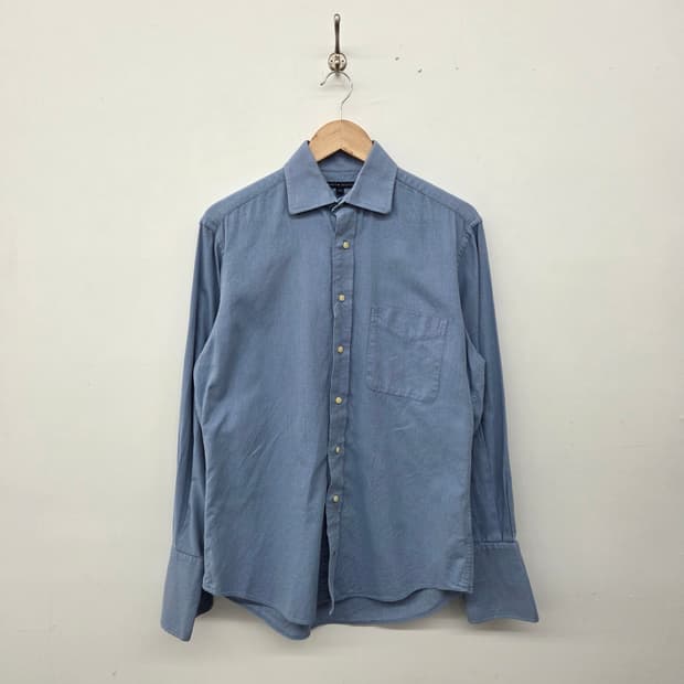 타미힐피거 블루 긴팔 셔츠 남L