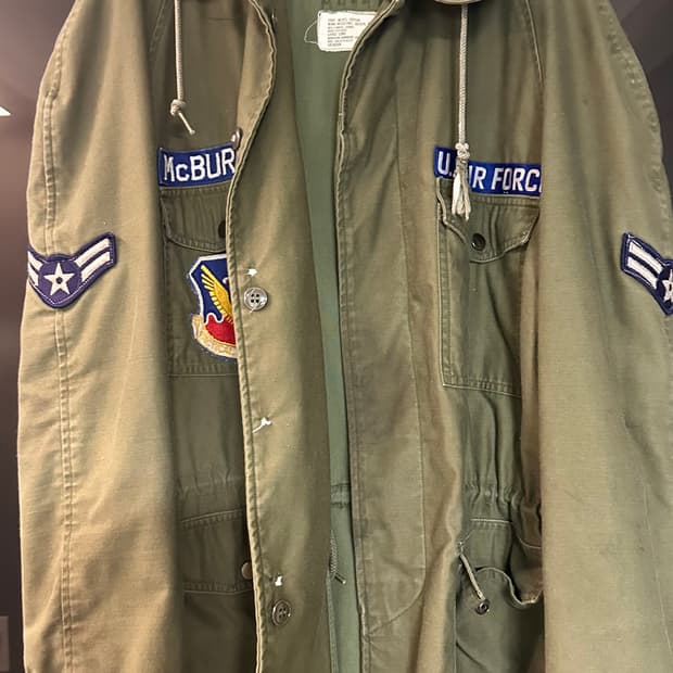 오리지널 60s 미공군야상 M-65 