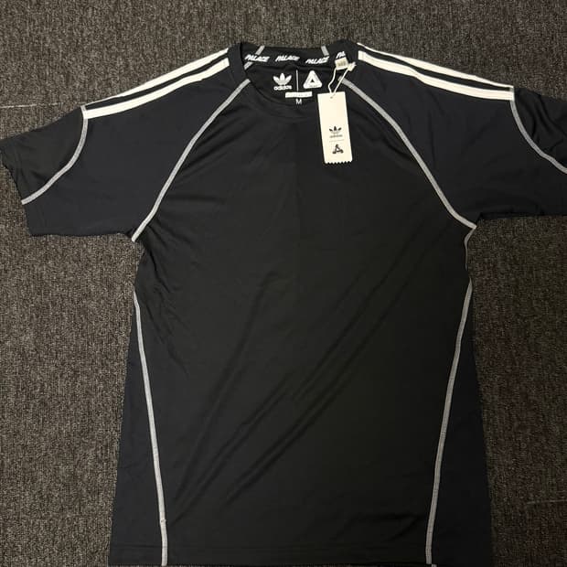 [M] 팔라스 아디다스 티셔츠 블랙 17ss