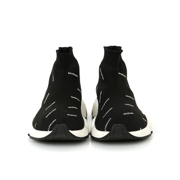 발렌시아가 스피드러너 블랙 로고 삭스 스니커즈 567035